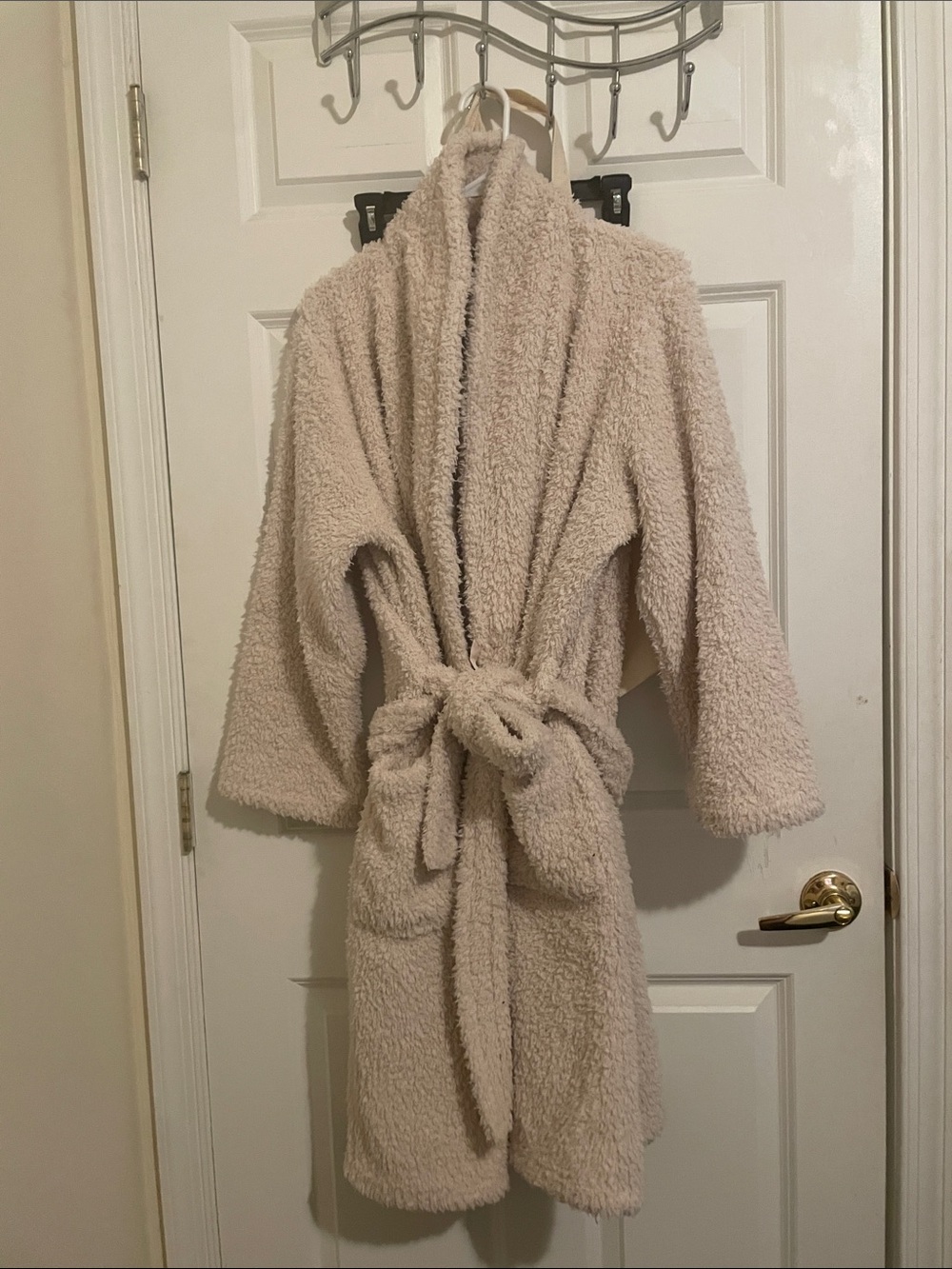 Rose Gold Fuzzy Robe